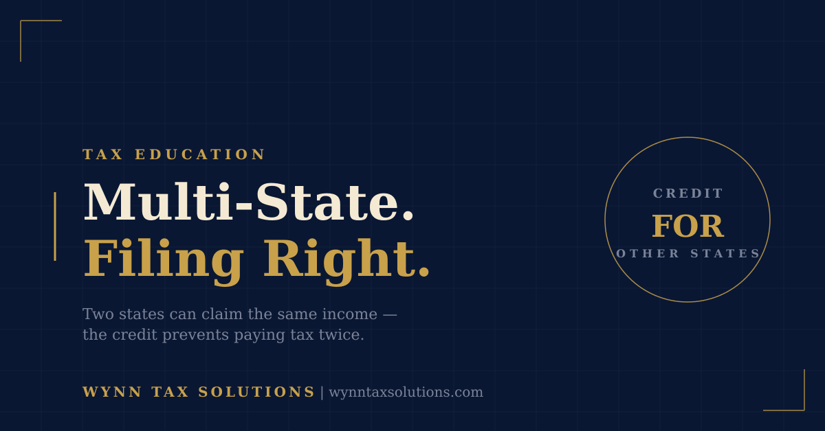 Working in Multiple States: Residency vs. Source Income, and the Credit That Stops Double Taxation